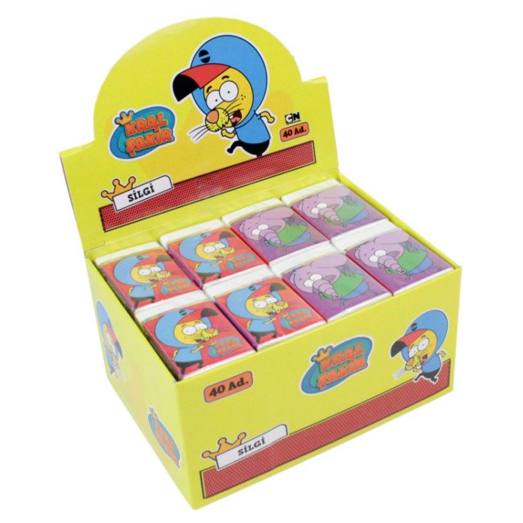 KRAL ŞAKİR KS-135323 SİLGİ 40LI