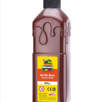 NOVACOLOR AKRİLİK BOYA 500GR KAHVE NOVACOLOR AKRİLİK BOYA 500GR KAHVE