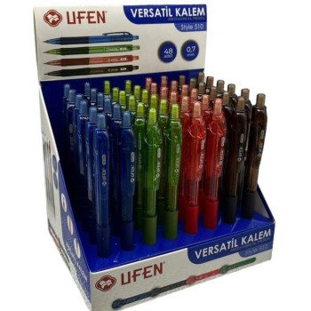 UFEN 510-48 VERSATİL KALEM 0,7MM 48'Lİ UFEN 510-48 VERSATİL KALEM 0,7MM 48'Lİ
