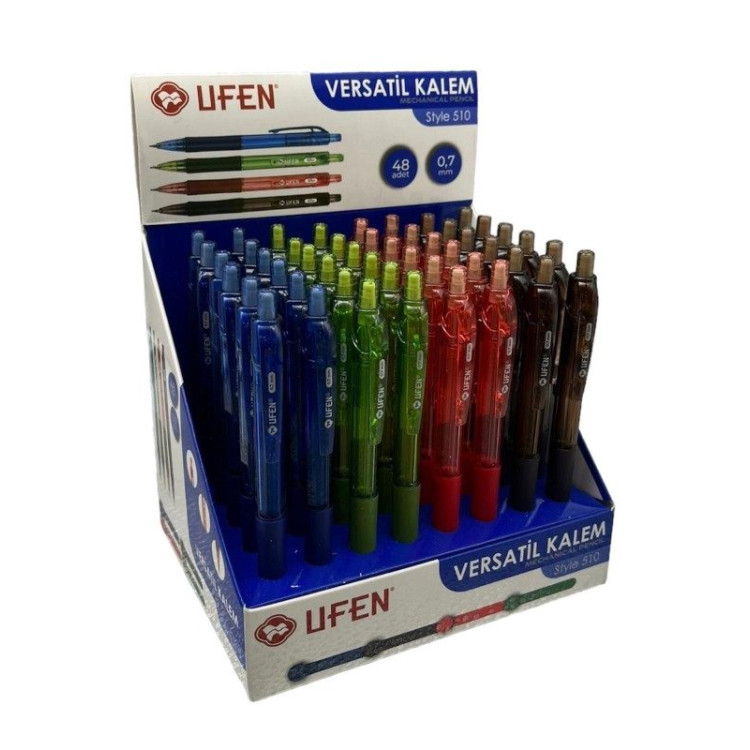 UFEN 510-48 VERSATİL KALEM 0,7MM 48'Lİ