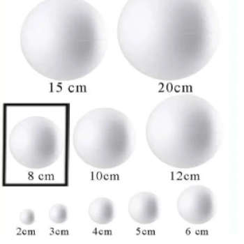 STRAFOR 6939 KÖPÜK TOP 8CM 16LI /VAGON