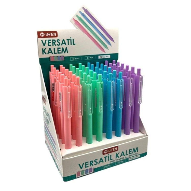 UFEN 502-48 TOGO VERSATİL KALEM 0,7MM 48'Lİ