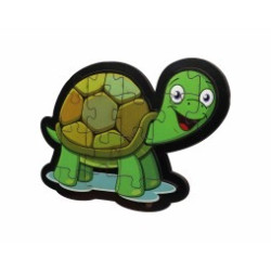 Puzzle Ahşap Kaplumbağa (Hikayeli)