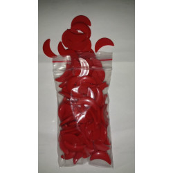 Plastik Ağız Kırmızı Dudak 150adet/paket *K