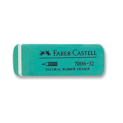Faber-Castell 7006/32 Kauçuk Silgi Yeşil 32li