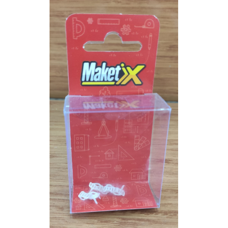 MAKET PLASTİK ŞEZLONG 1:150 3 ADET