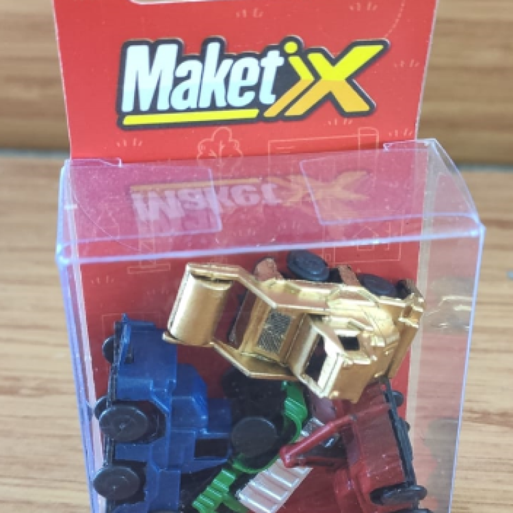 MAKET İŞ MAKİNESİ ARAÇLAR 1:200 4 ADET