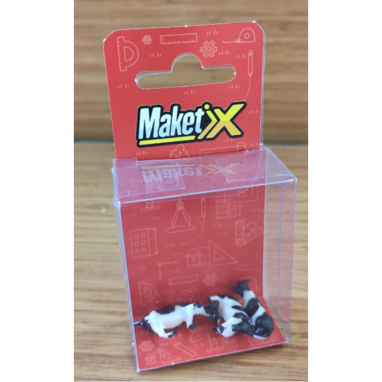 MAKET İNEK FİGÜRÜ 1:200 3 ADET