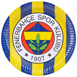 Fenerbahçe Karton Tabak 23cm 8li