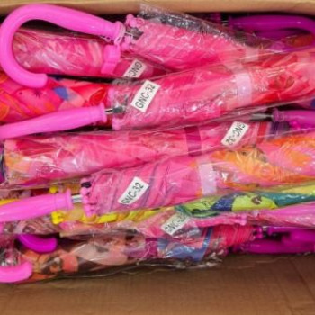 ŞEMSİYE S08s  ÇOCUK BASTONLU ÇERİ YARI OTOMATİK RENKLİ DESENLİKIZ ŞEMSİYE S08s  ÇOCUK BASTONLU ÇERİ YARI OTOMATİK RENKLİ DESENLİKIZ