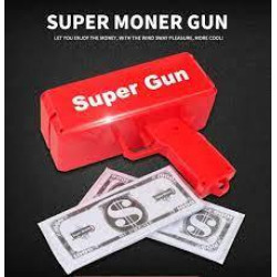 Money Gun - Para Saçma Atma Tabancası