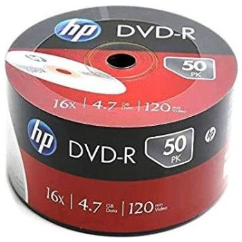 HP DVD-R 16X 4.7 GB ORJİNAL 50Lİ HP DVD-R 16X 4.7 GB ORJİNAL 50Lİ