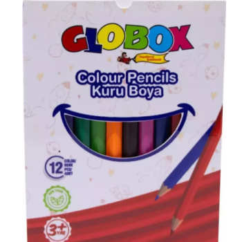 GLOBOX 3670 KURU BOYA KISA 12 RENK (BOX12) #2 GLOBOX 3670 KURU BOYA KISA 12 RENK (BOX12) #2