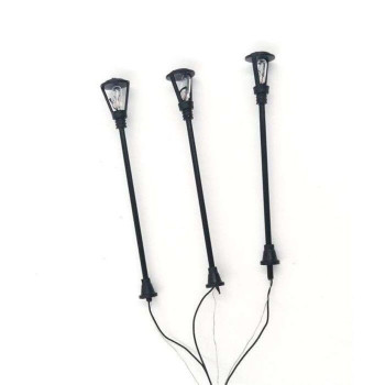 Maket Bahçe Lambası 1/100 3'lü Set Maket Bahçe Lambası 1/100 3'lü Set