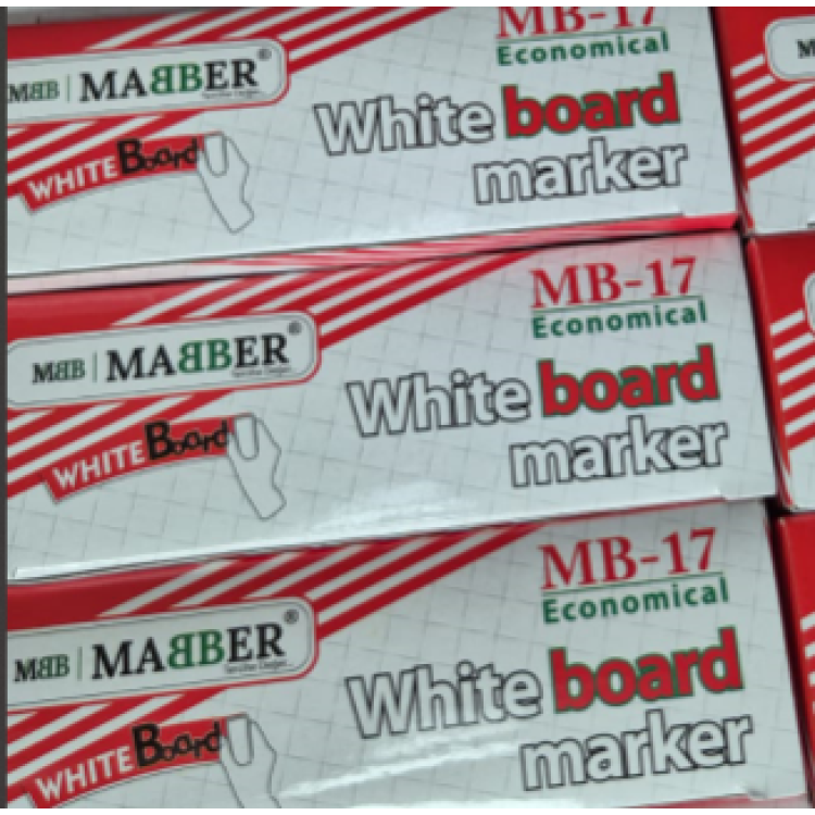 MABBER MB-17-K TAHTAKALEMİ KIRMIZ 12Lİ