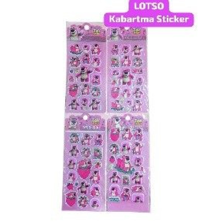 LOTSO KABARTMA STICKER
