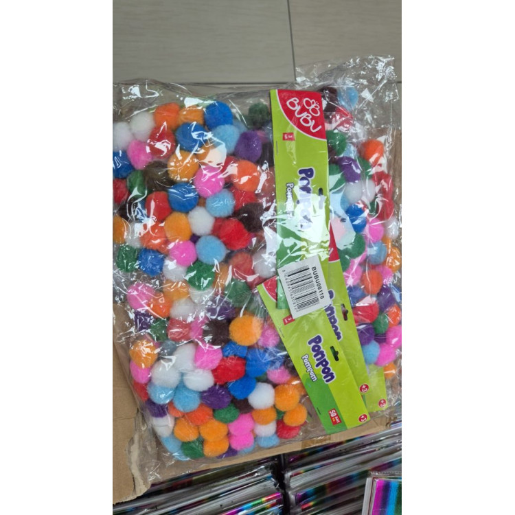 BUBU-00110 PONPON 3CM 50Lİ (BOX12)