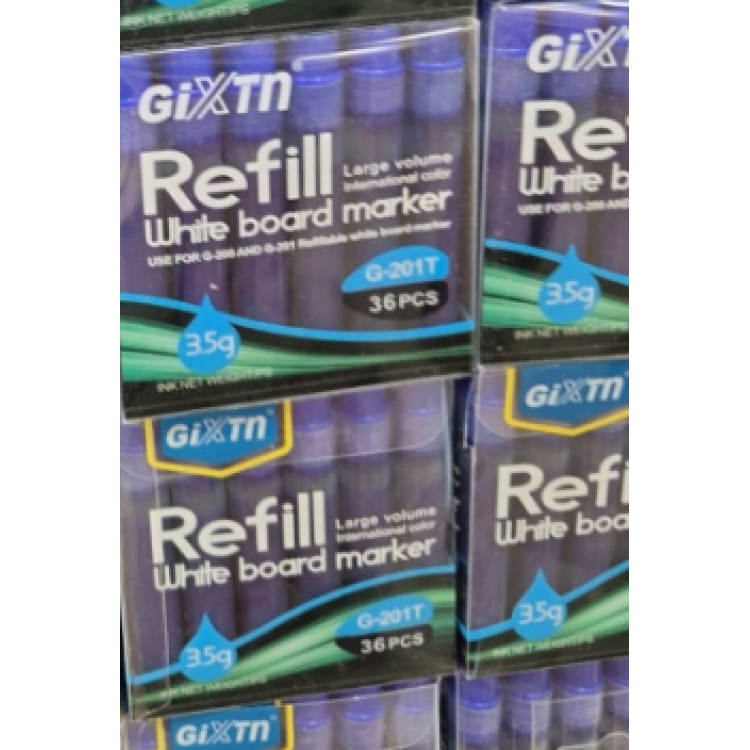 G-201Tm REFİL TAHTAKALEMİ KARTUŞU 36LI MAVİ