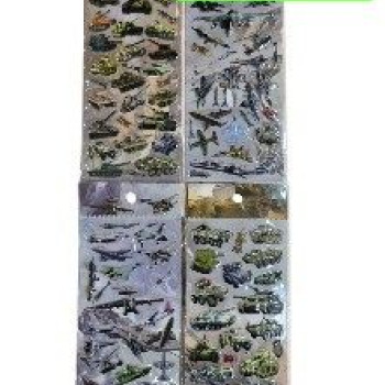 SAVAŞ ARAÇLARI KABARTMA STICKER SAVAŞ ARAÇLARI KABARTMA STICKER