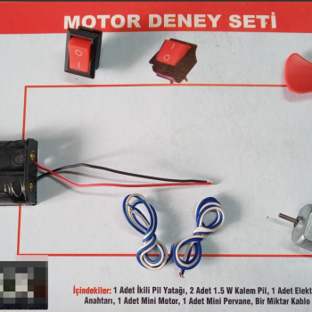 MOTOR DENEY SETİ 10LU -A05 MOTOR DENEY SETİ 10LU -A05