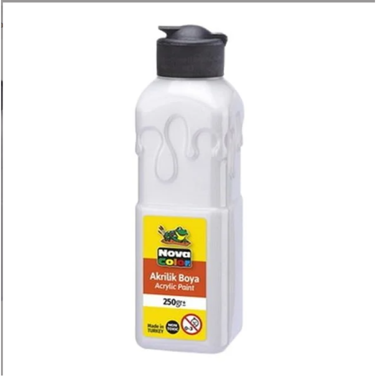 NOVACOLOR NC3014 AKRİLİK BOYA 250GR BEYAZ