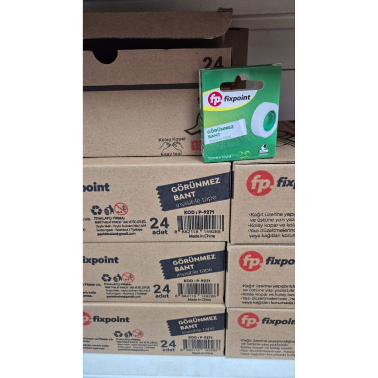 FİXPOİNT P-9271 18MM GÖRÜNMEZ BANT 24LÜ