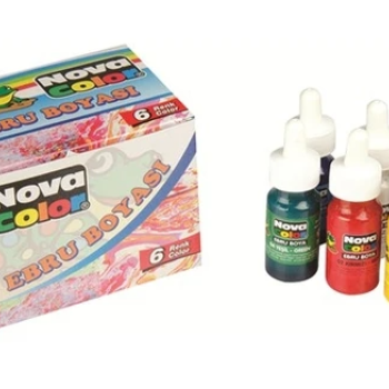 NOVACOLOR NC-238 EBRU BOYA 30CC 6 LI NOVACOLOR NC-238 EBRU BOYA 30CC 6 LI