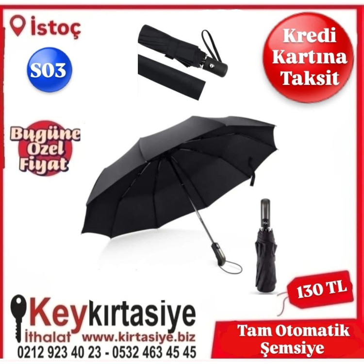 ŞEMSİYE S03e KISA TAM OTOMATİK BAY