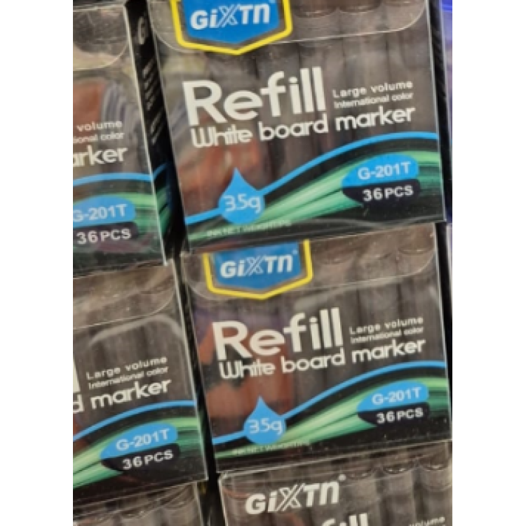 G-201Ts REFİL TAHTAKALEMİ KARTUŞU 36LI SİYAH