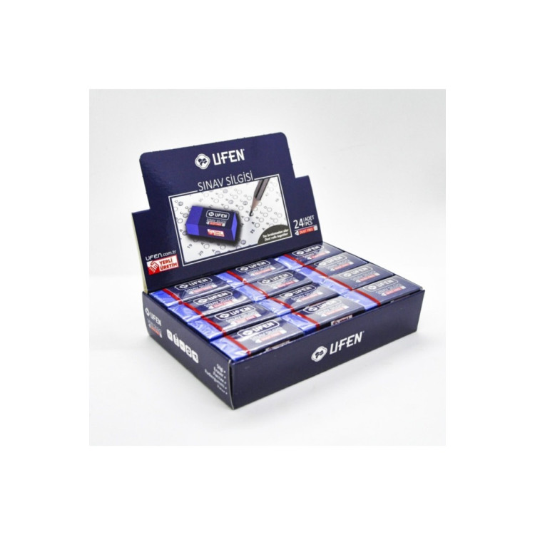 Ufen No:70373 Mavi Sınav Silgisi 24 lü