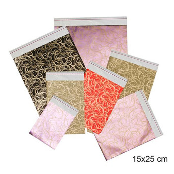 Metalize Poşet Lüks 50li 15x25 Desenli  HEDİYE PAKETİ