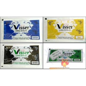 Toz Kumaş Boyası 12gr (BOX12) RENK SEÇİNİZ Toz Kumaş Boyası 12gr (BOX12) RENK SEÇİNİZ