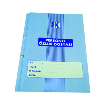PERSONEL ÖZLÜK DOSYASI KİŞİSEL TEKLİ UK 25Lİ PERSONEL ÖZLÜK DOSYASI KİŞİSEL TEKLİ UK 25Lİ