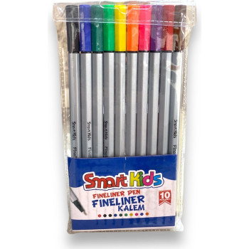 SMART KIDS FINELİNER 10 LU PVC PAKET SMART KIDS FINELİNER 10 LU PVC PAKET