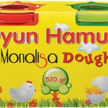 MONALİSA SD244 OYUN HAMURU 4 RENK 480 GR. #2 MONALİSA SD244 OYUN HAMURU 4 RENK 480 GR. #2