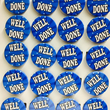 MOTİVASYON ROZETİ WELLDONE MODEL *20