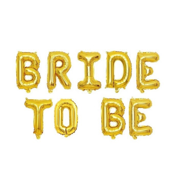 Bride To Be Gold 16″ 45cm Bride To Be Gold 16″ 45cm