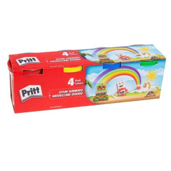 PRİTT 4 RENK OYUN HAMURU 400GR PRİTT 4 RENK OYUN HAMURU 400GR