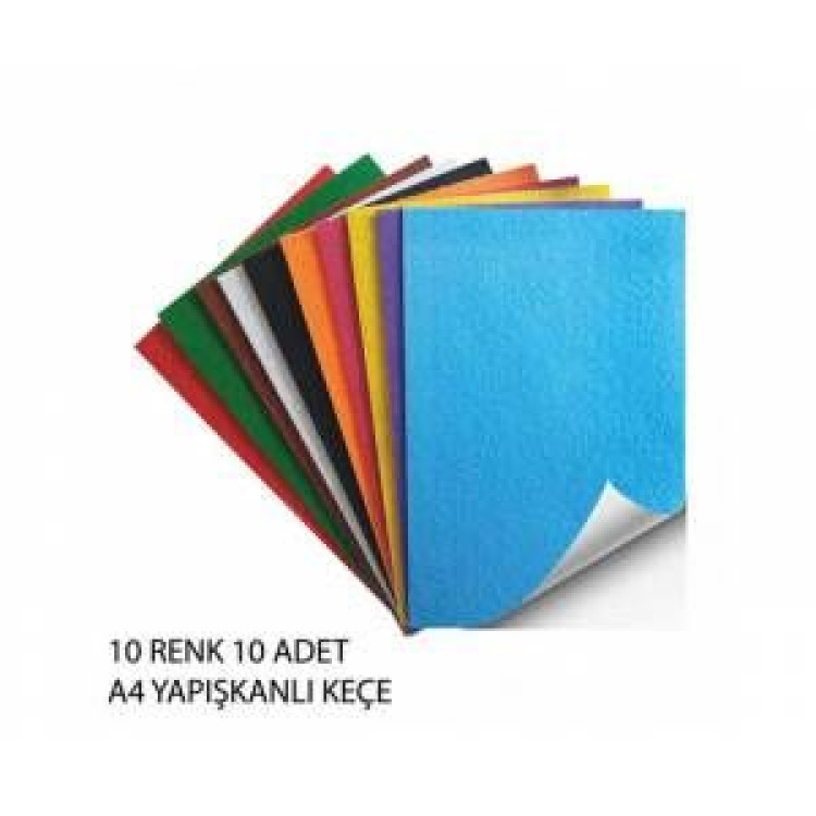 OKUL KEÇE A4 20X30 YAPIŞKANLI 10LU PAKET