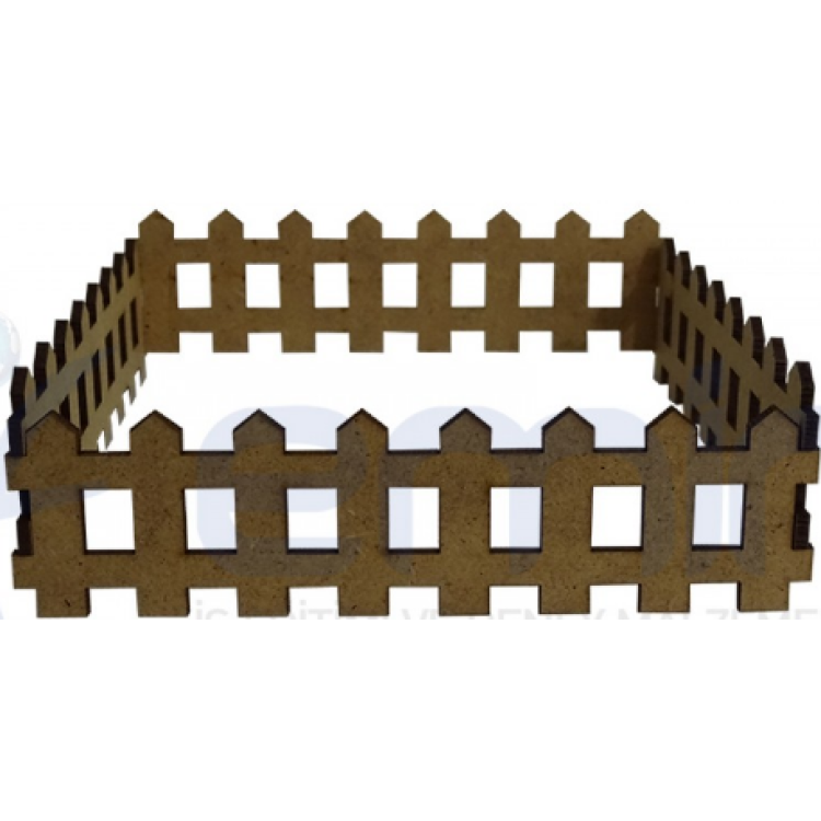 AHŞAP ÇİT 15 CM 10LU AHŞAP ÇİT 15 CM 10LU