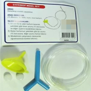 Steteskop Deney Seti 25set "Y" BORULU Steteskop Deney Seti 25set "Y" BORULU