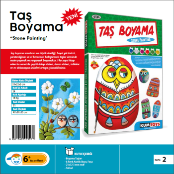 KUMTOYS TAŞ BOYAMA