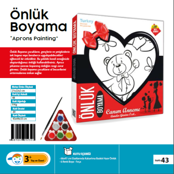 KUMTOYS ÖNLÜK BOYAMA 8681049054340