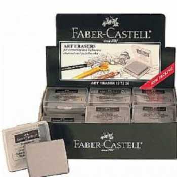 Faber-Castell Hamur Silgi Pls Kutulu Gri *18 Faber-Castell Hamur Silgi Pls Kutulu Gri *18