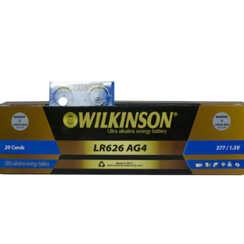 WİLKİNSON 10 Adet AG4 SAAT PİLİ LR626 AG4 377 / 1.5 Pil WİLKİNSON 10 Adet AG4 SAAT PİLİ LR626 AG4 377 / 1.5 Pil