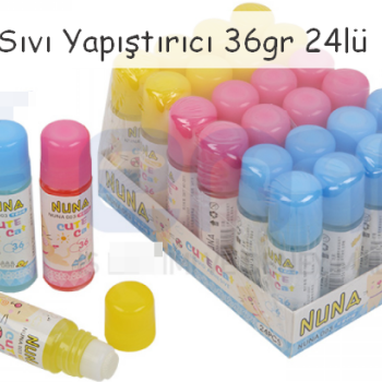 NUNO SIVI YAPIŞTIRICI 36 GR 24LÜ NUNO SIVI YAPIŞTIRICI 36 GR 24LÜ