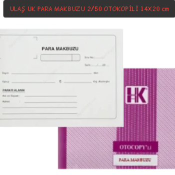 ULAŞ PARA MAKBUZU 2/50 2 NÜSHA OTOCOPİLİ 12Lİ ULAŞ PARA MAKBUZU 2/50 2 NÜSHA OTOCOPİLİ 12Lİ
