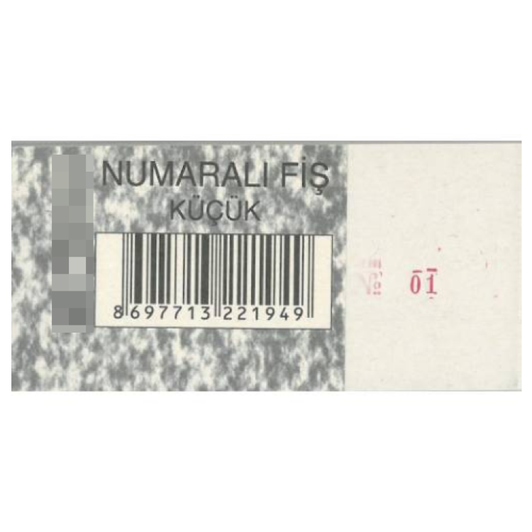 NUMARALI FİŞ KÜÇÜK *36 Çay