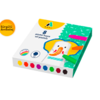 ADEL PASTEL BOYA 8 RENK