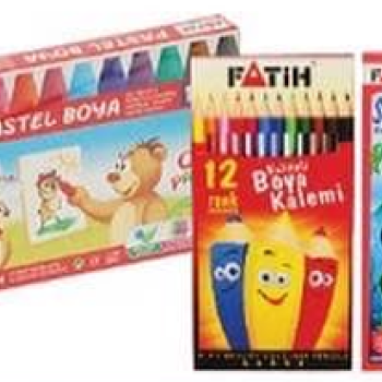 FATİH 12RENK PASTEL+KURU+SULU 3LÜ SET  FATİH 12RENK PASTEL+KURU+SULU 3LÜ SET